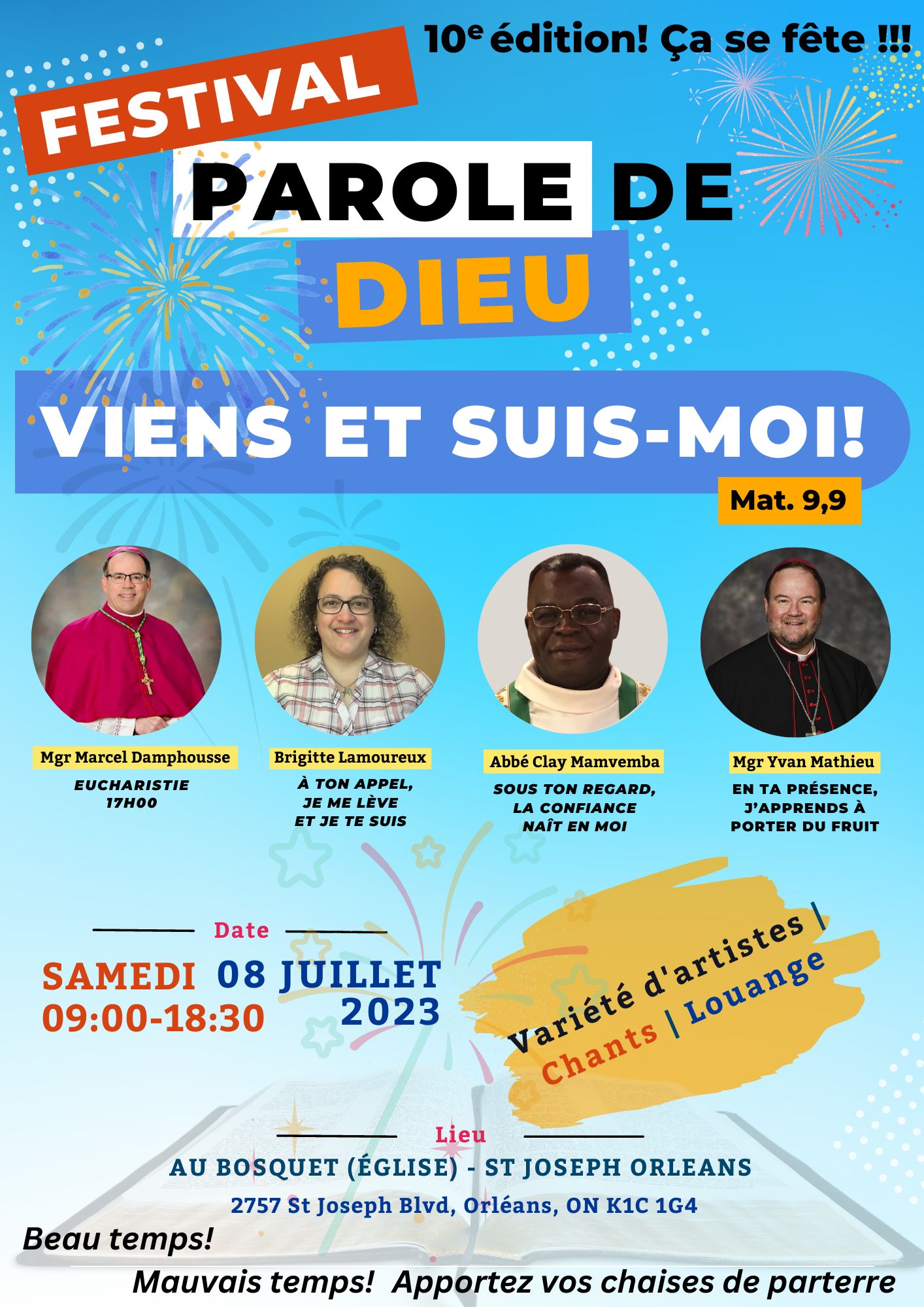 Festival Parole de Dieu 2023